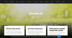 Desktop Screenshot of kreans.cz