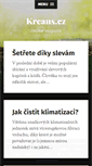 Mobile Screenshot of kreans.cz